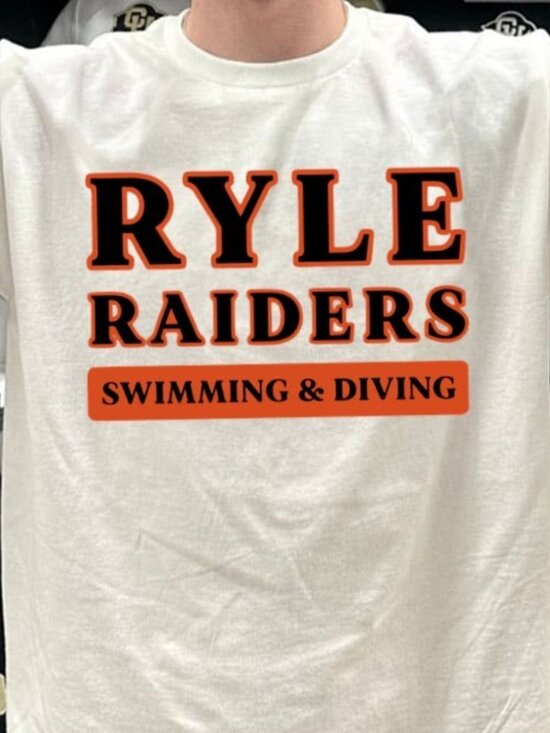 Ryle Raiders Swimming And Diving Unisex T Shirt 83 - Picture 2 of 5